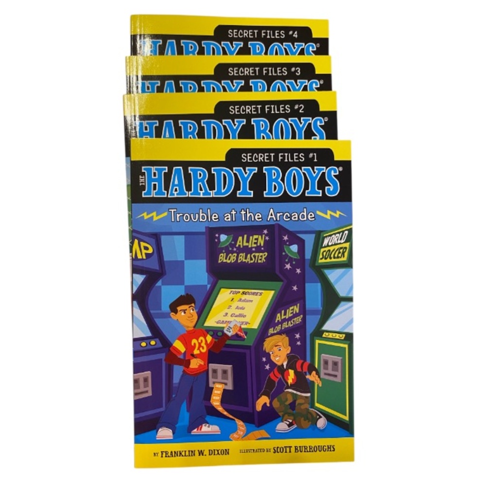 Hardy Boys Secret Files Book Set - Books 1-4 NEW
